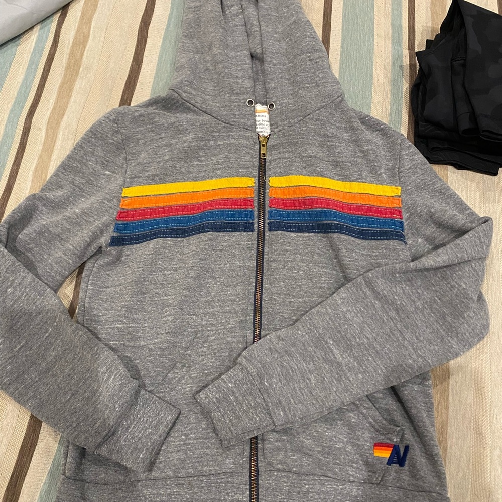 Women’s xs aviator nation sweatshirt. Missing drawstring.